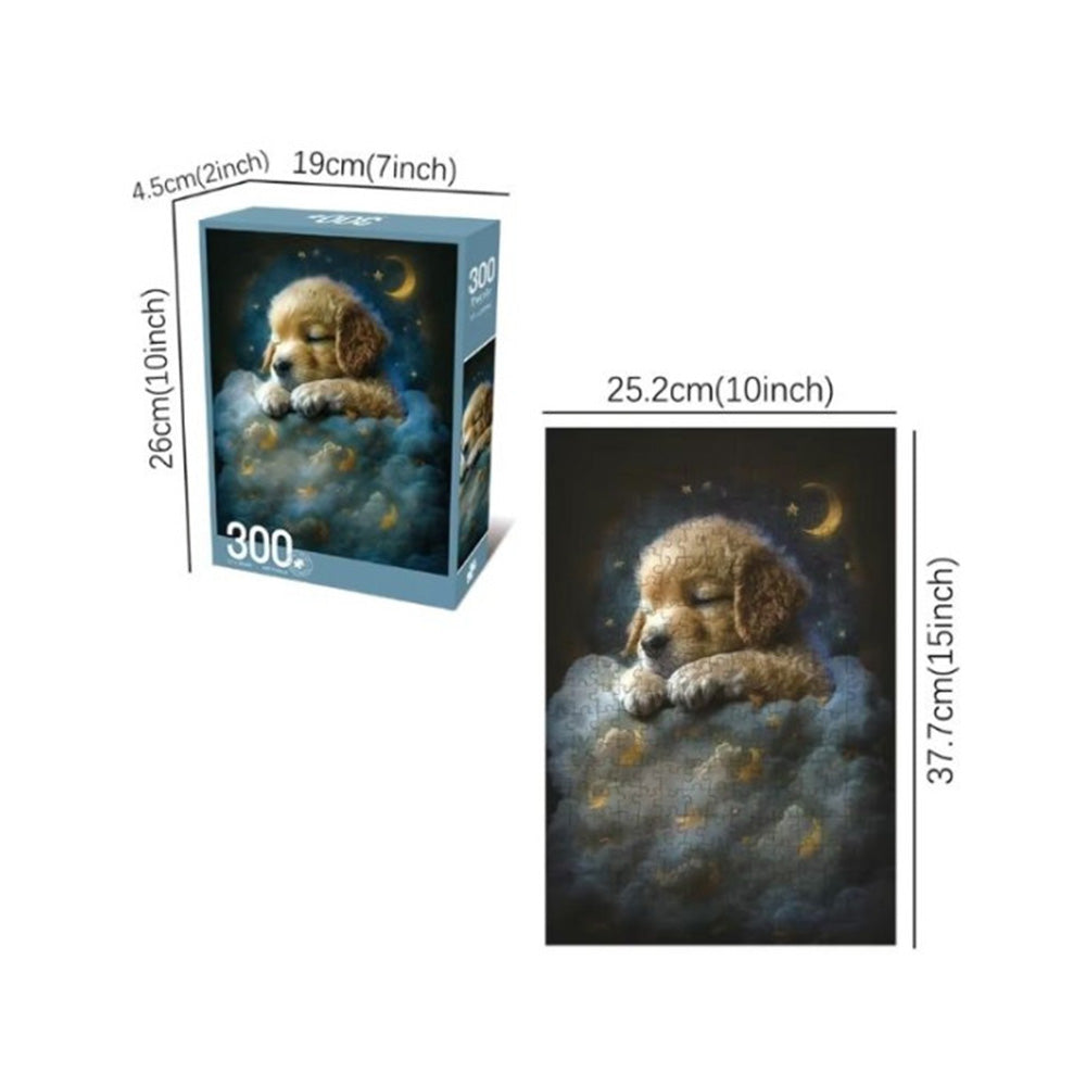 Puzzle Κουταβάκι Με Αστέρια 300τμχ